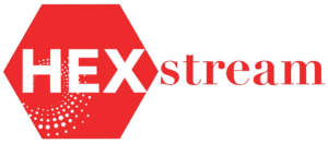 HEXstream logo.